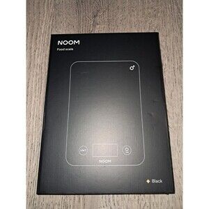 New Noom Black Flat Food Digital Scale Or Reselling Tool